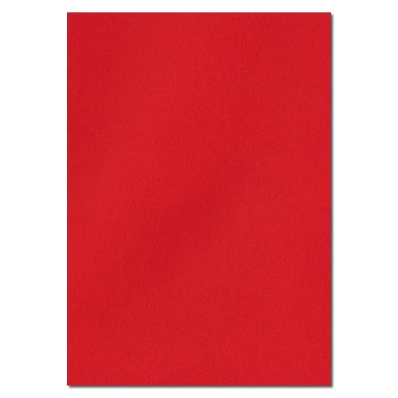 Red A4 Sheet, Poppy Red, Paper
