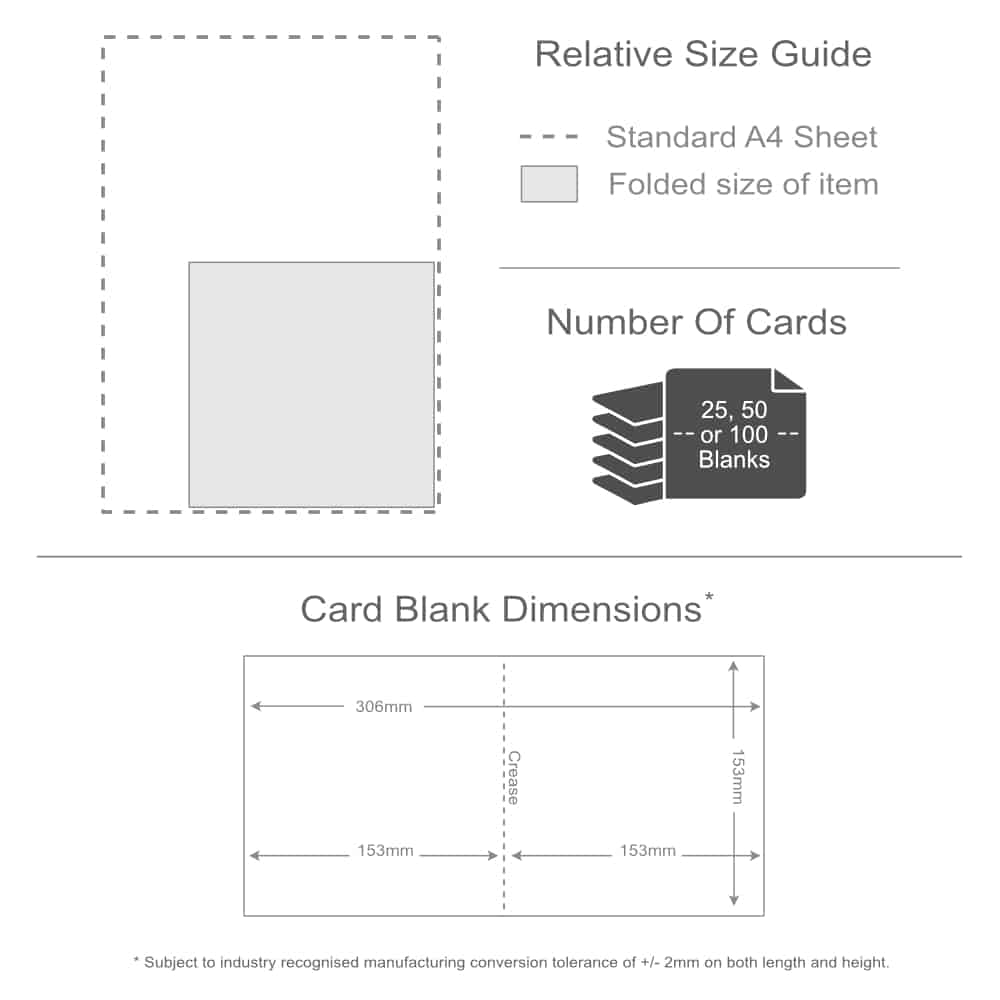 Blank Square Card
